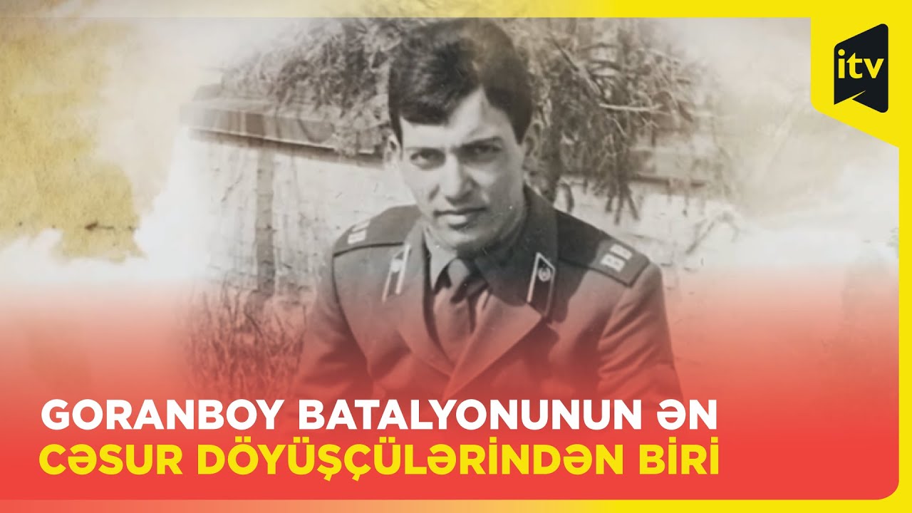 Goranboy batalyonunun cəsur döyüşçüsü Milli Qəhrəman Fikrət Hacıyev