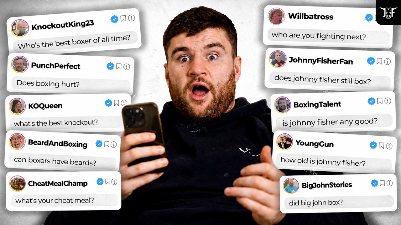 Pro Boxer Answers the Internet’s Biggest Boxing Questions 🥊 | Johnny Fisher