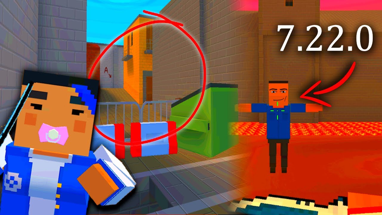 Aimbot Mode, Promocodes, Map Updates, Bugs And More! Block Strike Update (7.22.0)