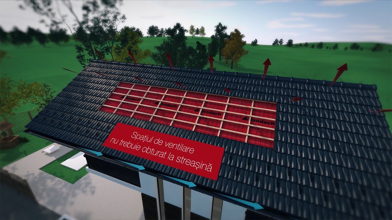 Wienerberger - Tondach ceramic tiles for roofing - 3D Product Animation in Cinema 4D