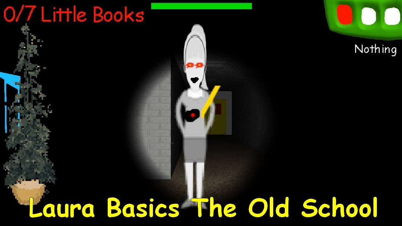 Laura Channel Basics Cool And Mooding The Old School - Baldi's Basics Mod