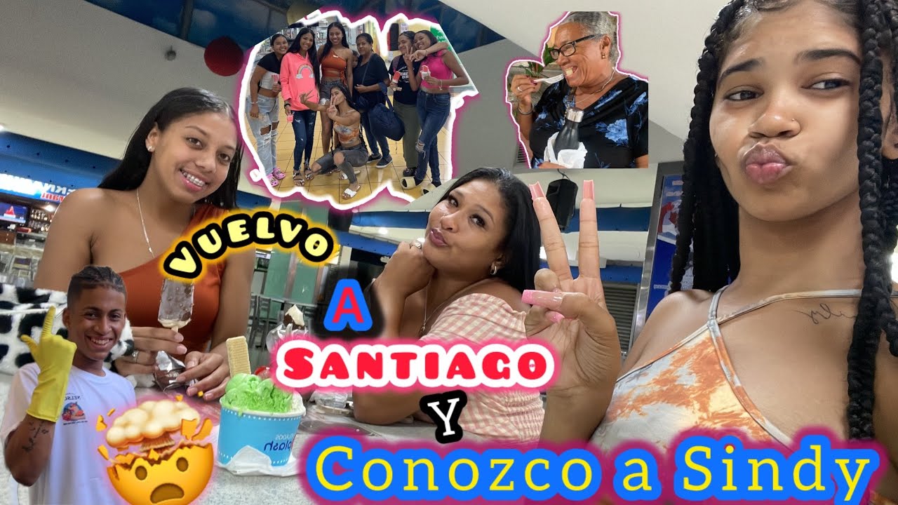 VUELVO A SANTIAGO, ESTA VEZ SIN AVISAR 🤯⏰ CONOCZCO A LA TIKTOKRS SINDY 😍👏🏻 @Teamtiriguitos