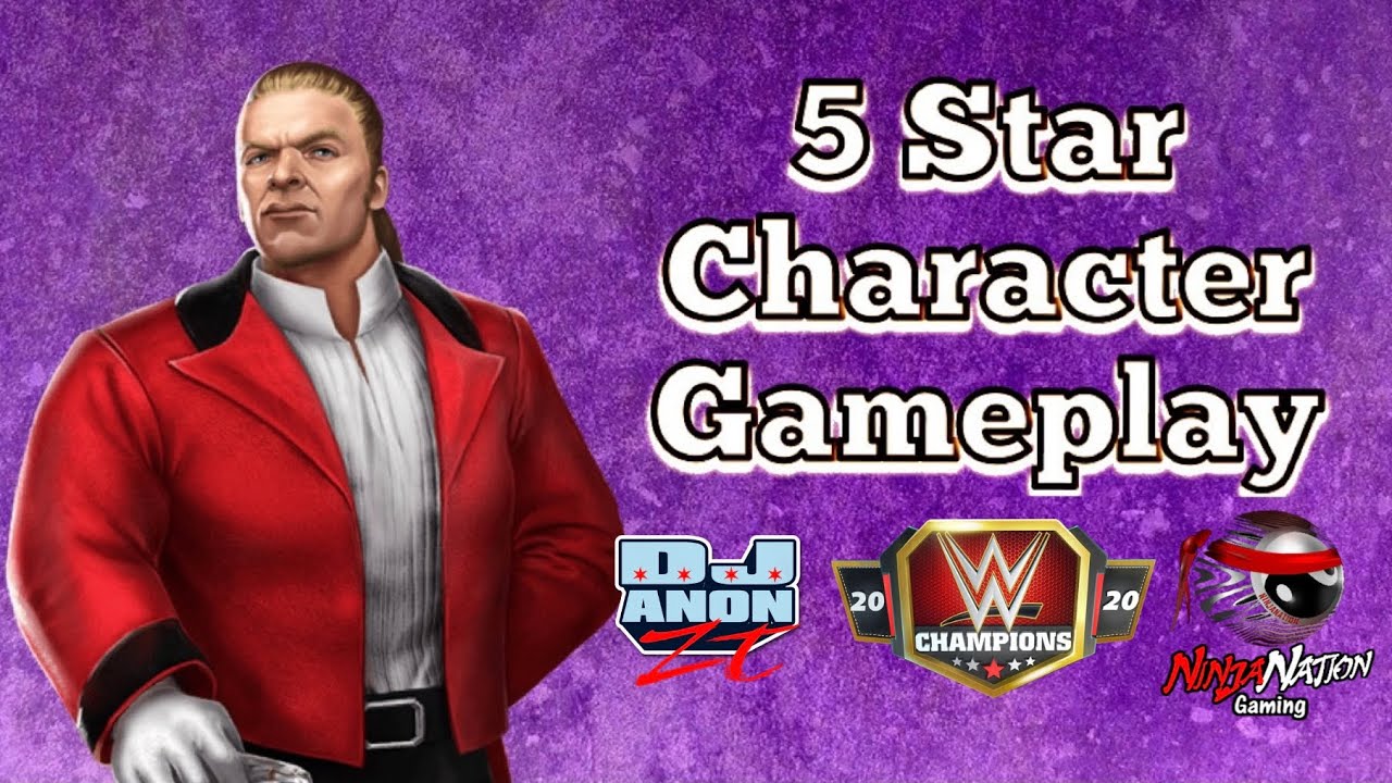 5 Star Character Gameplay-Triple H-The Connecticut Blueblood-WWE Champions