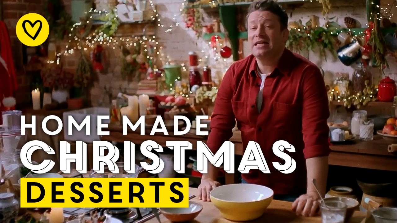 3 Home Made Christmas Desserts By Jamie Oliver