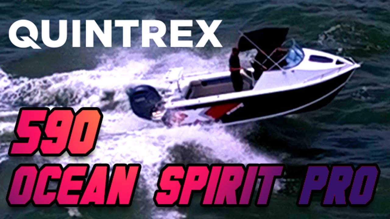 Quintrex 590 Ocean Spirit PRO + Yamaha F150hp on water review