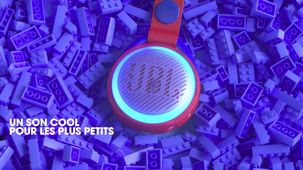 JBL JR Pop | Kids Portable Bluetooth Speaker (French)