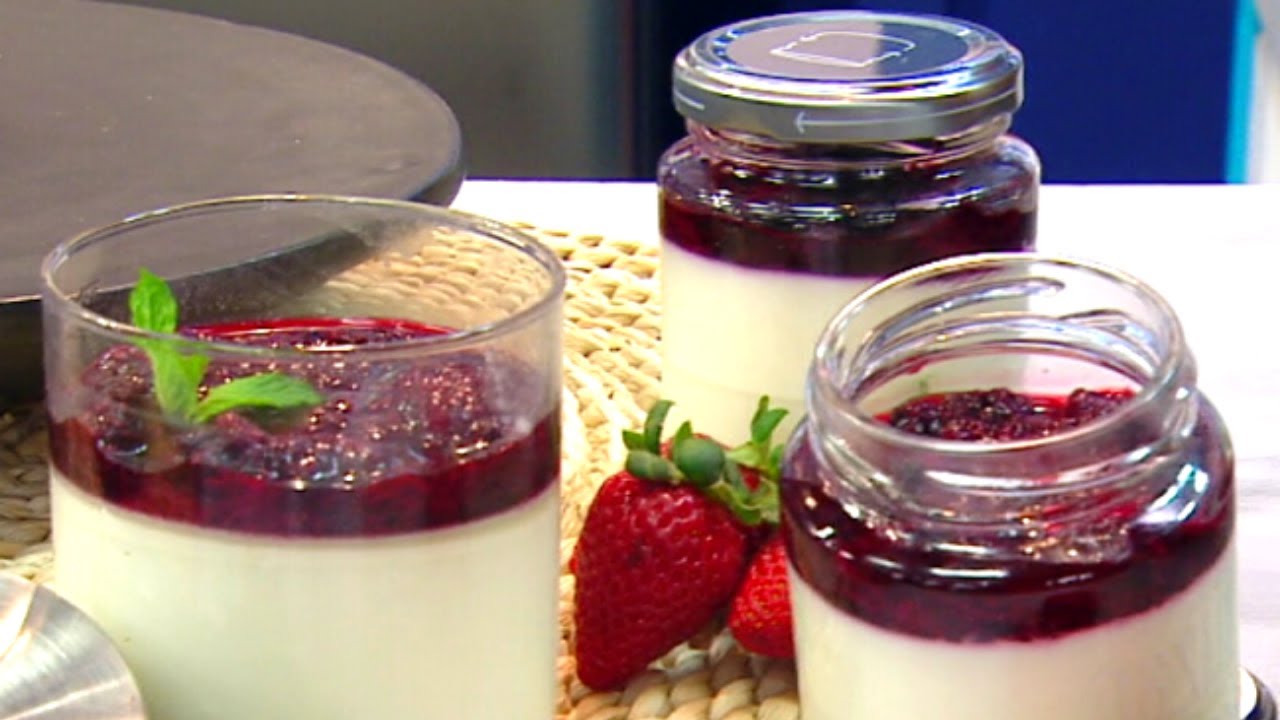 Panacota de frutas vermelhas | Chef Dalton Rangel | Aqui na Band