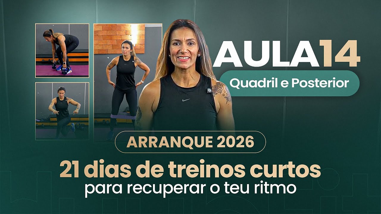 PERNAS DE FERRO! O Treino de Quadríceps e Posterior que as Mulheres Amam - DIA 14 ARRANQUE 2026