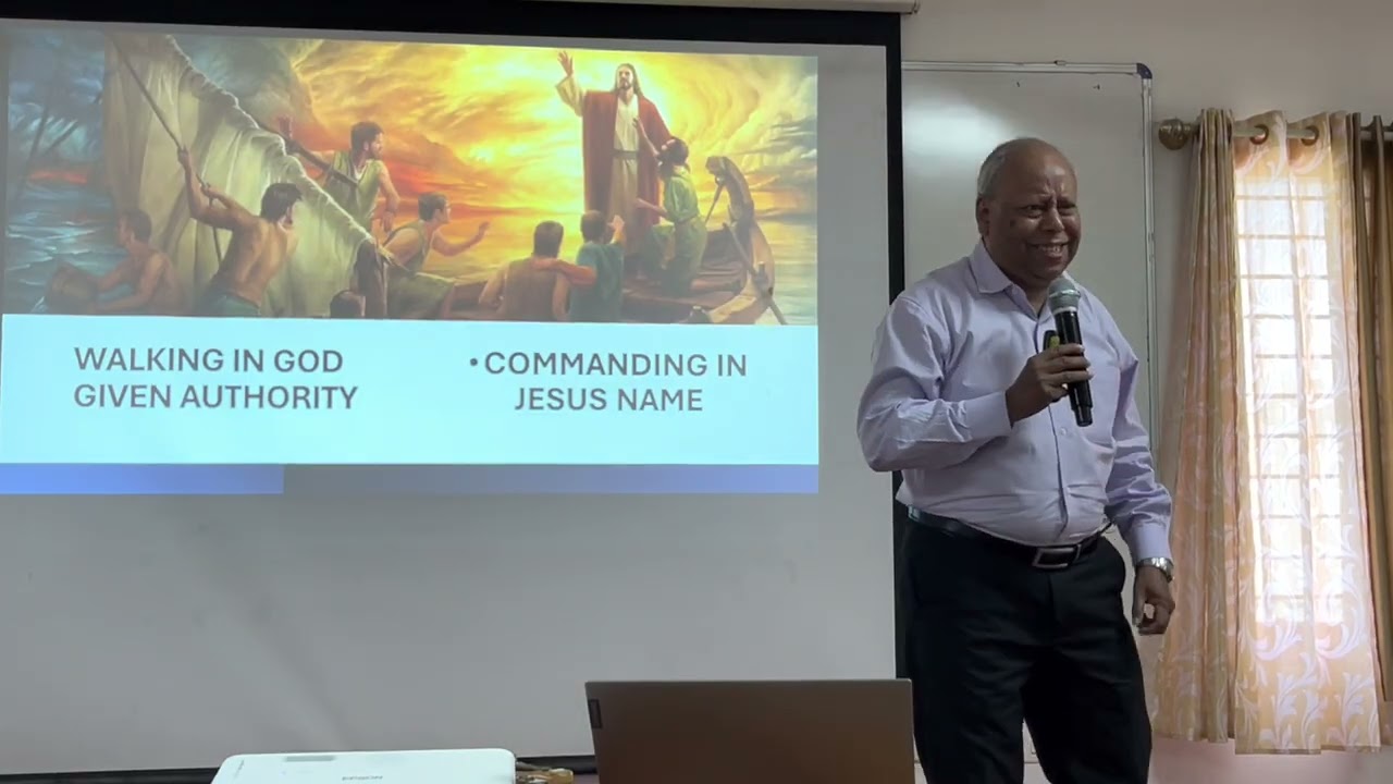 1. WALKING IN GOD GIVEN AUTHORITY-  COLIN