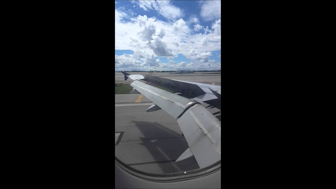 Plane crash footage from inside