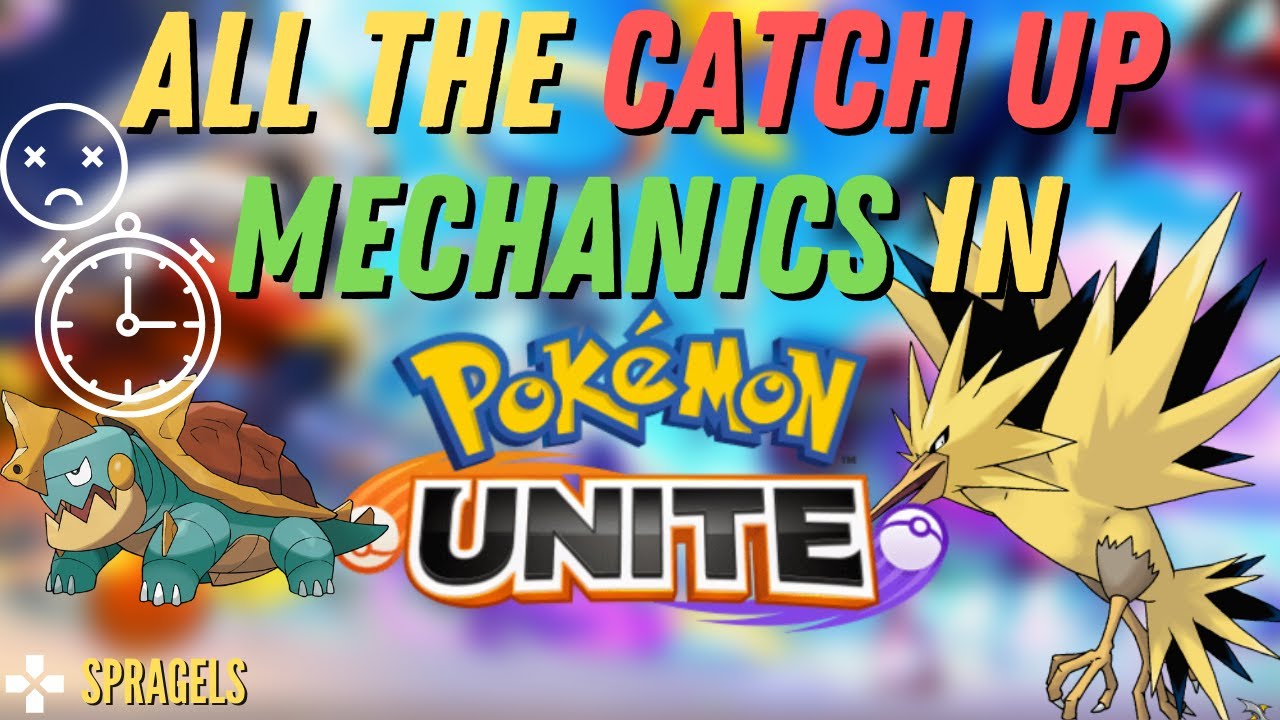 TONS Of Catch Up Mechanics In Pokémon Unite