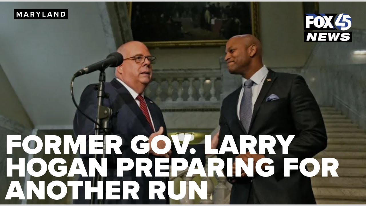 Larry Hogan hints at another run; Wes Moore says, 'Come on’
