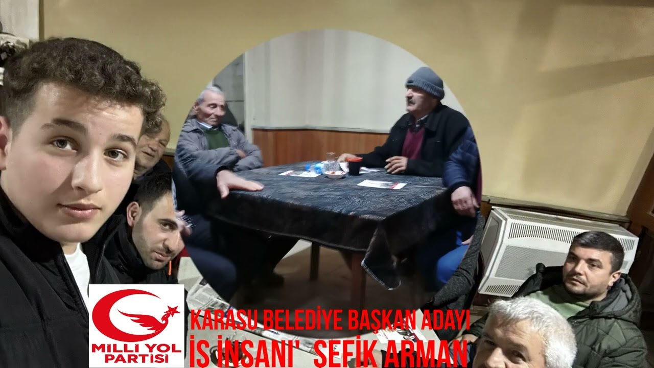 KARASU BELEDİYE BAŞKAN ADAYI ŞEFİK ARMAN LİMANDERE