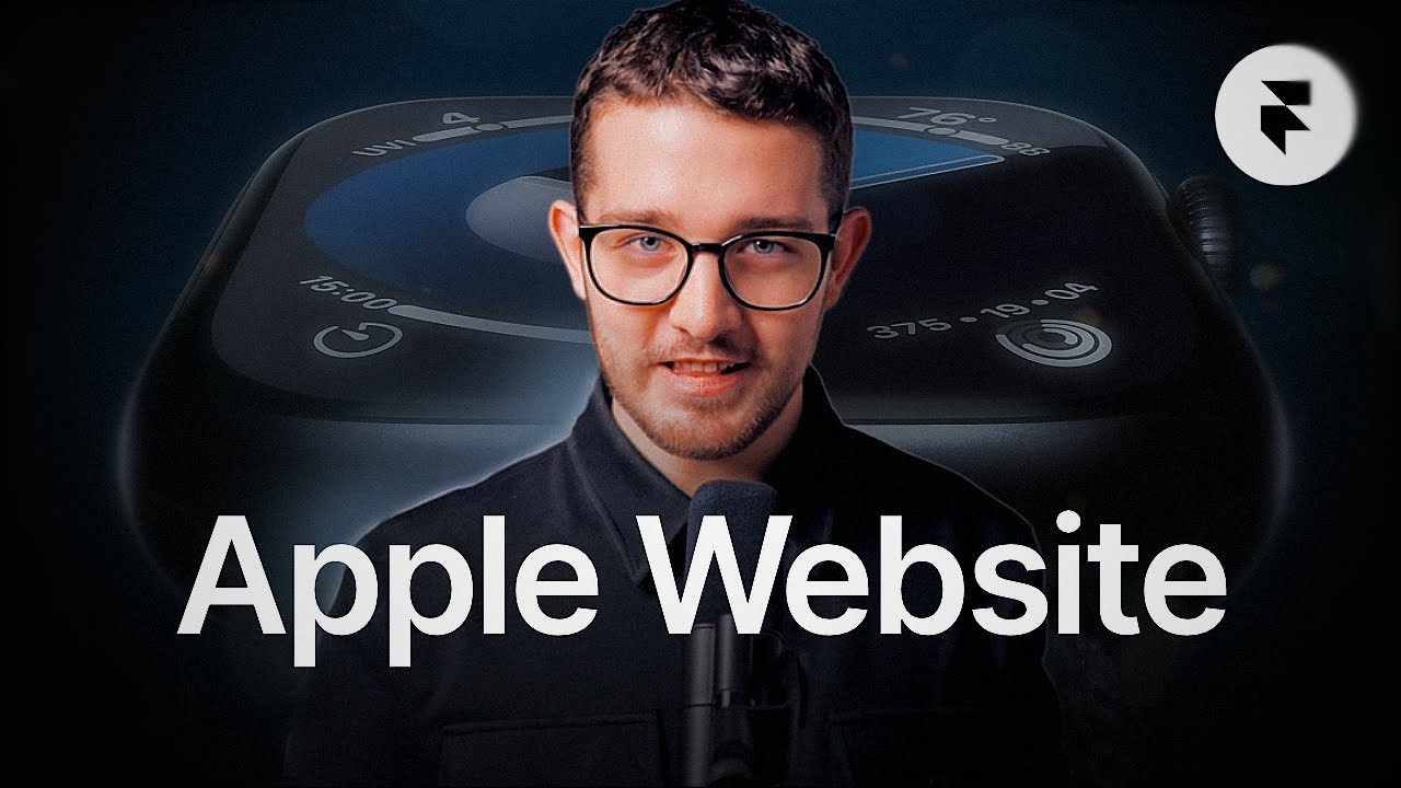 New Apple Watch Website with Framer (No-Code)