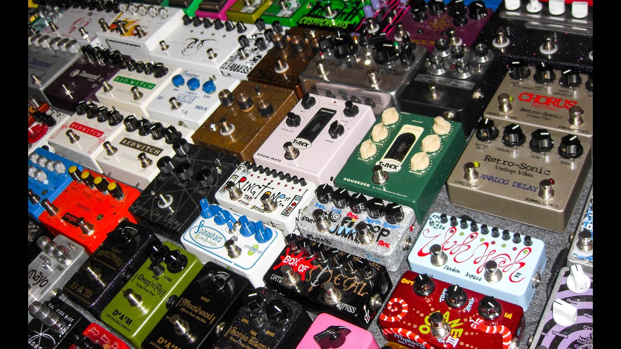 THE BEST GUITAR EFFECTS PEDALS OF 2015 - TOP 25