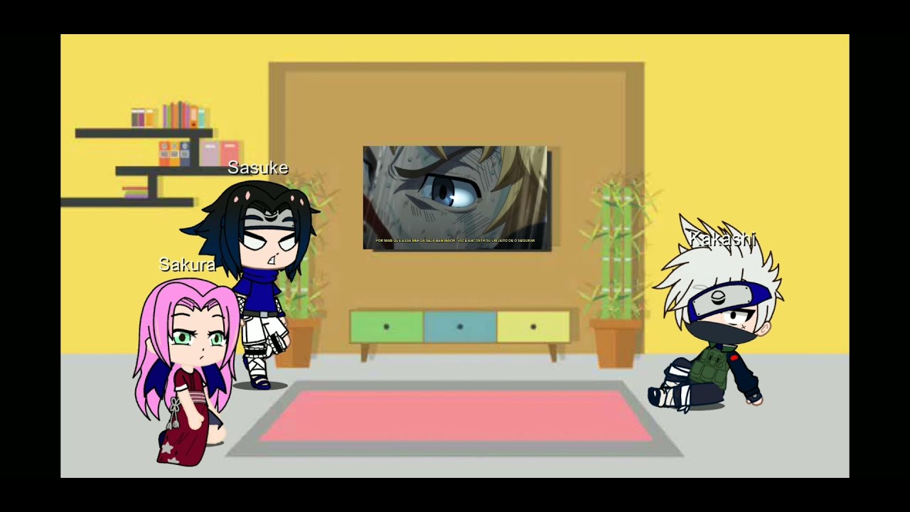 time 7 reagindo ao rap do Dranke [Naruto as Dranke]