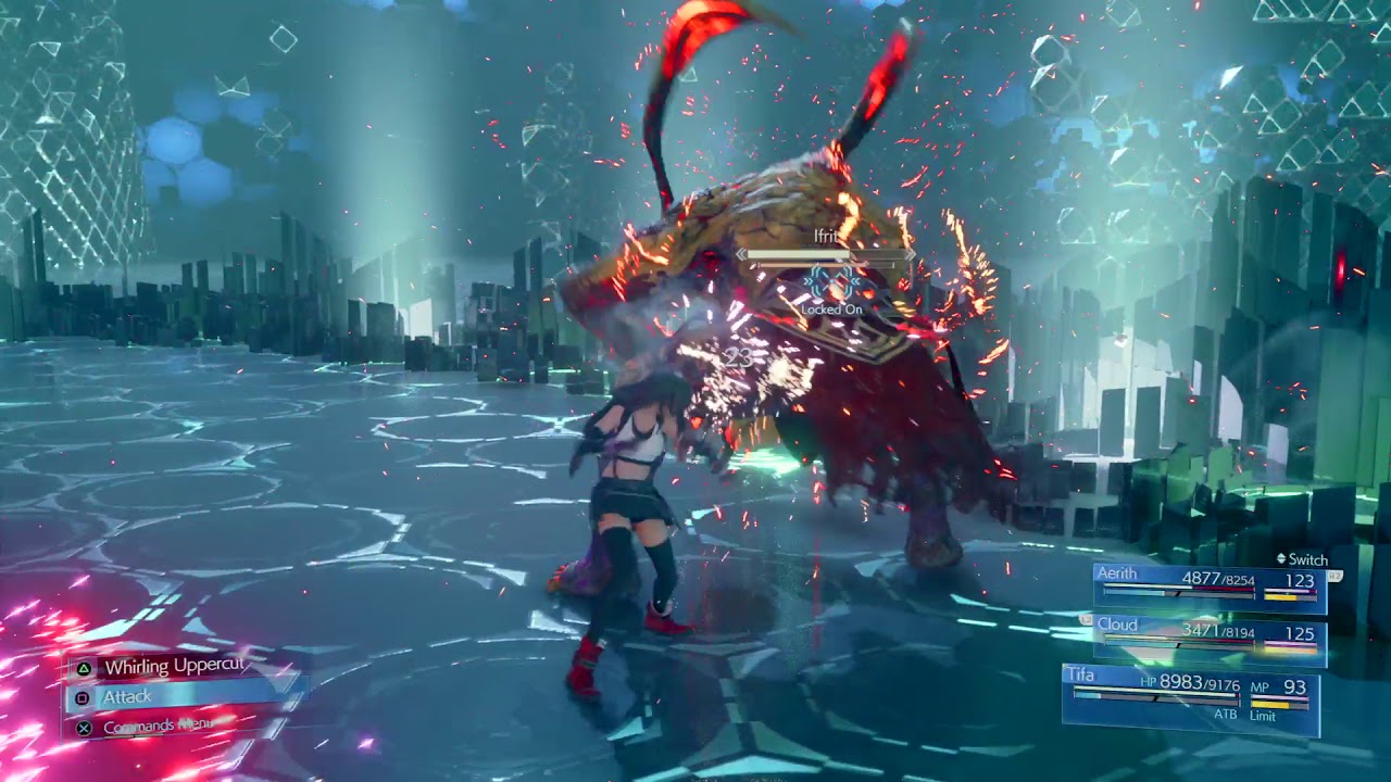 Final Fantasy VII Remake - Bahamut & Ifrit, Hard Mode