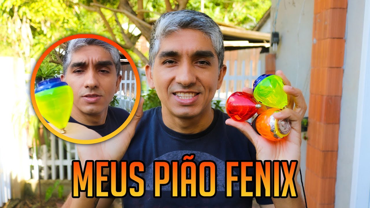 MINHA COLEÇÃO DE PIÃO FENIX - TROMPO / PIONZA / SPINTOP