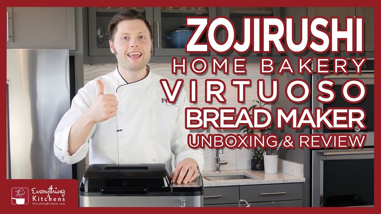 Zojirushi Bread Maker - Virtuoso Bread Machine Unboxing & Test