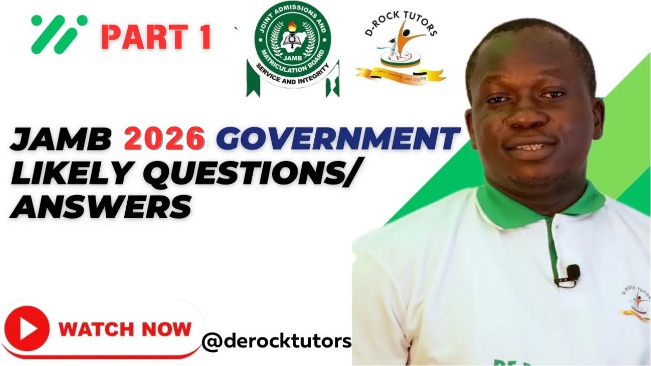 JAMB 2026 | ВОЗМОЖНЫЕ ВОПРОСЫ/ОТВЕТЫ ПО ГОСУДАРСТВЕННЫМ ВОПРОСАМ (ЧАСТЬ 1)