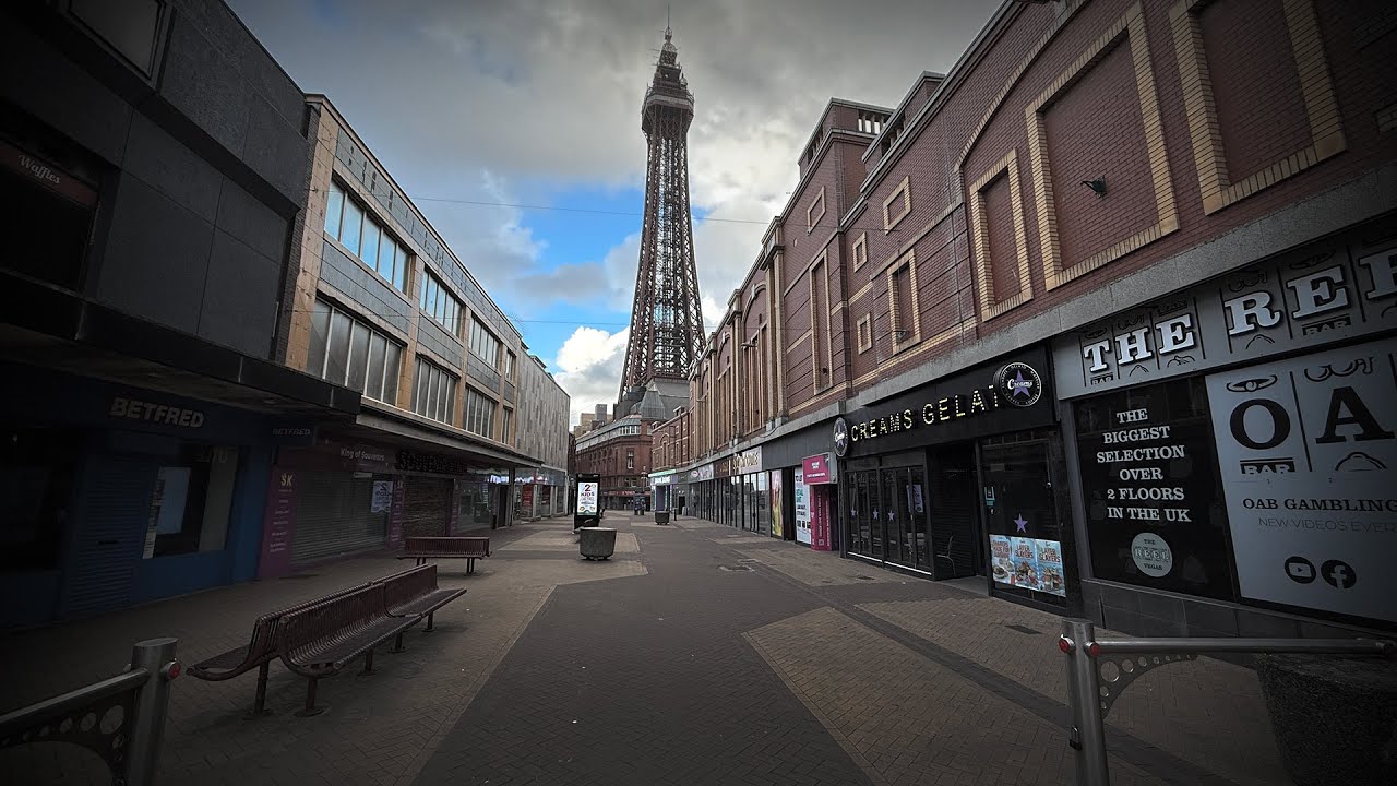 Blackpool after Storm Floris