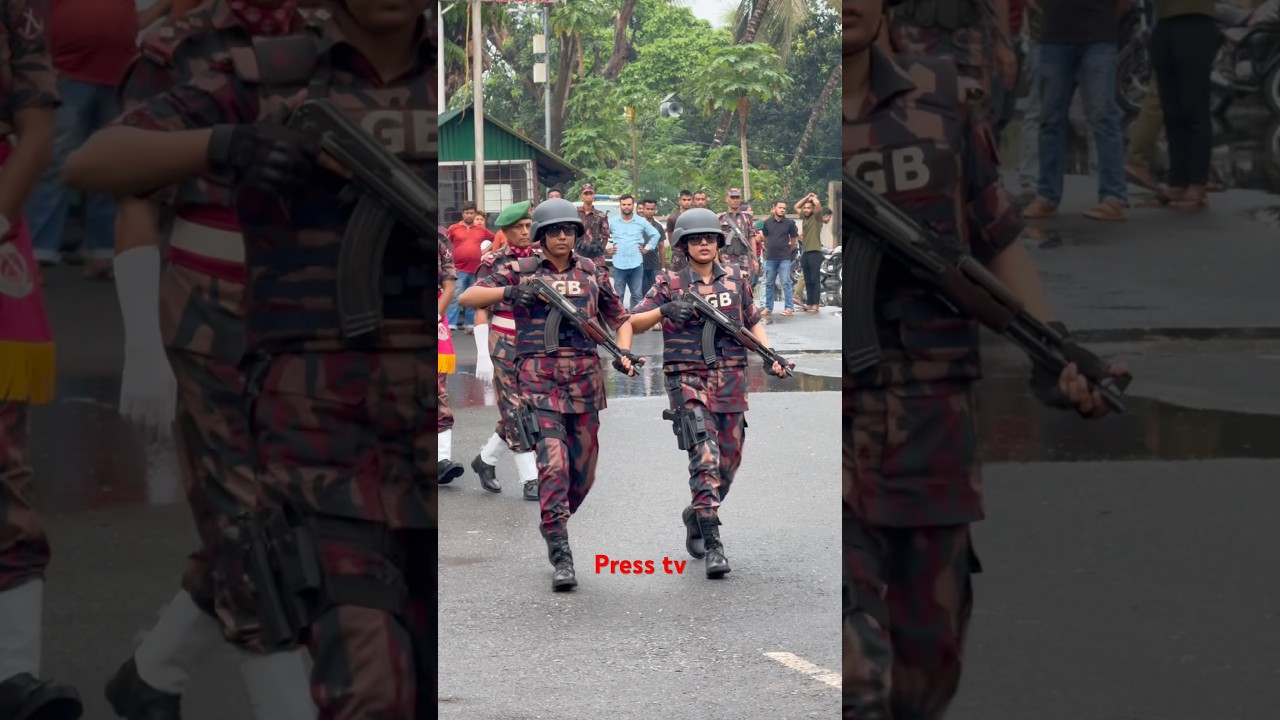 Women soldiers take command at the border!