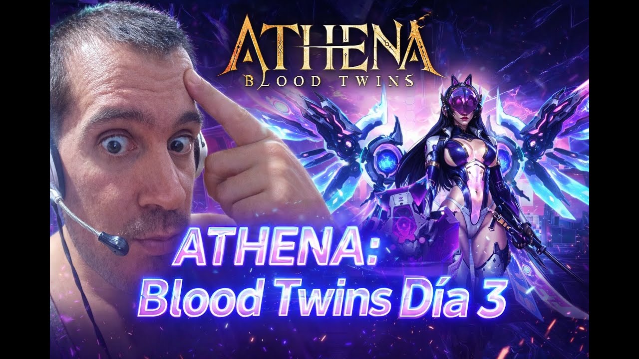 ATHENA: Blood Twins 3° Día! Gameplay - AppGallery - Android IOS MMORPG!