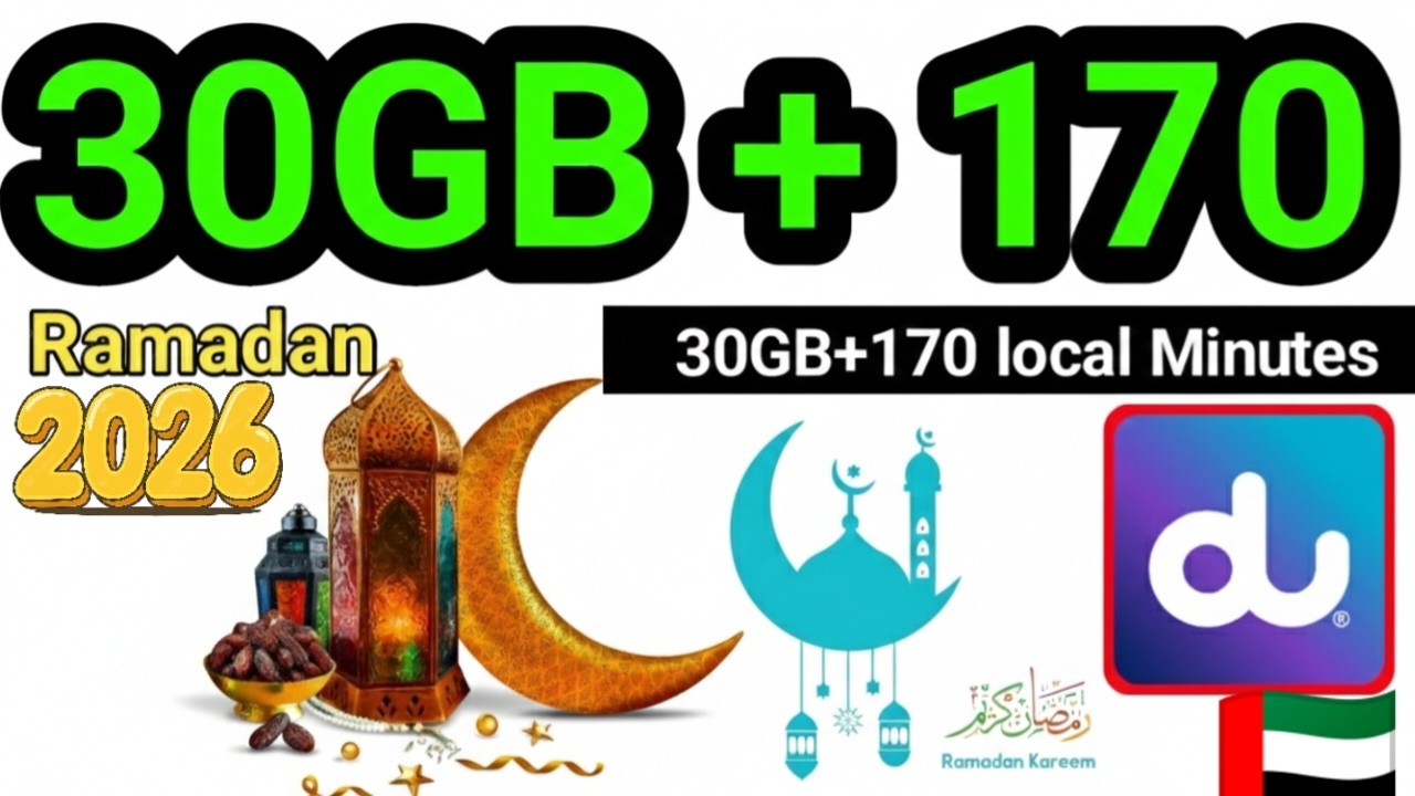 Etisalat Ramadan Offer 2026: 30GB Data + 170 Local Minutes Activation