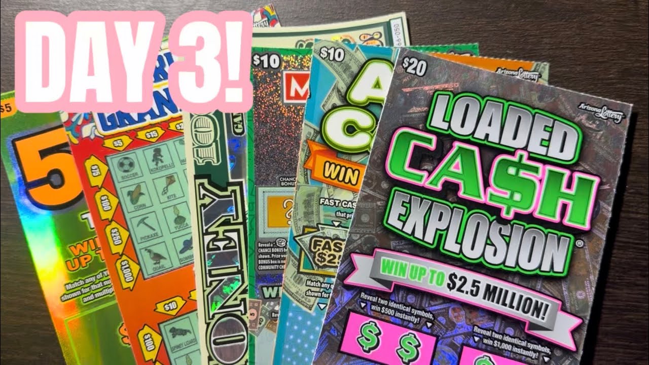 DAY 3! $20 LOADED CASH EXPLOSION! -Arizona Lottery Scratchers