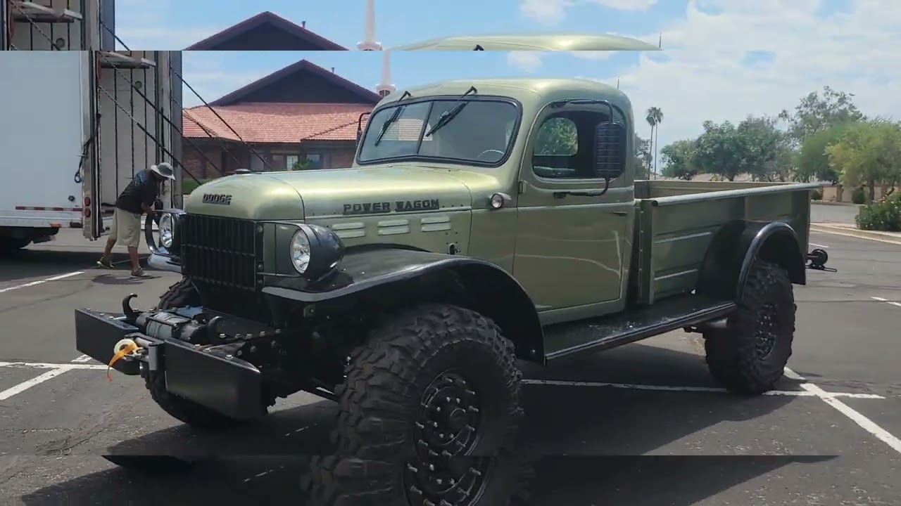 Homecoming of our 1958 Dodge Power Wagon
