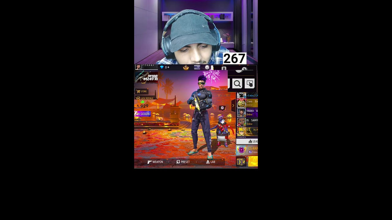 🔴 LIVE | Top 1 Grandmaster Push 🔥 | Free Fire Shorts Live #shorts #shortslive&nbsp;#freefire