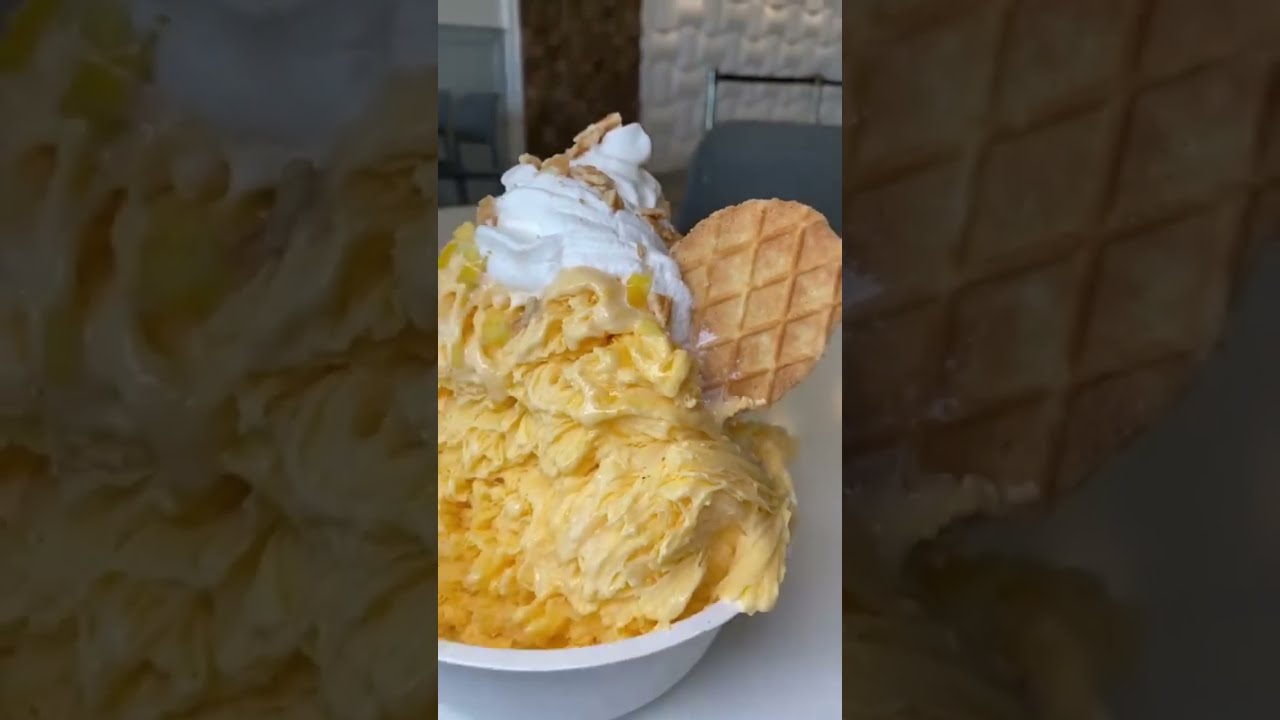 Refreshing Mango Kakigori (Shaved Ice) Recipe! 🤤🥭🧊 | Japanese Summer Treat| #viral #trending