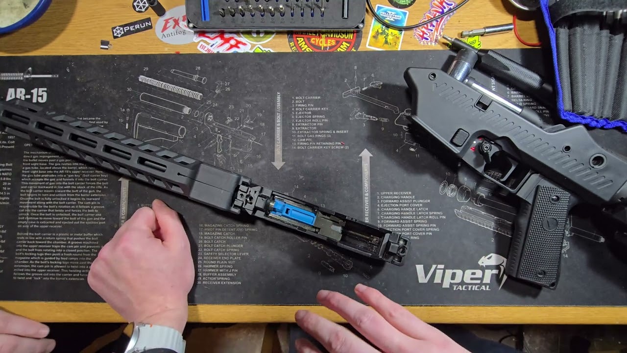 Guiding a customer on maintaining their VMP2 | Possible gassing issue found? #airsoft #airsofttech