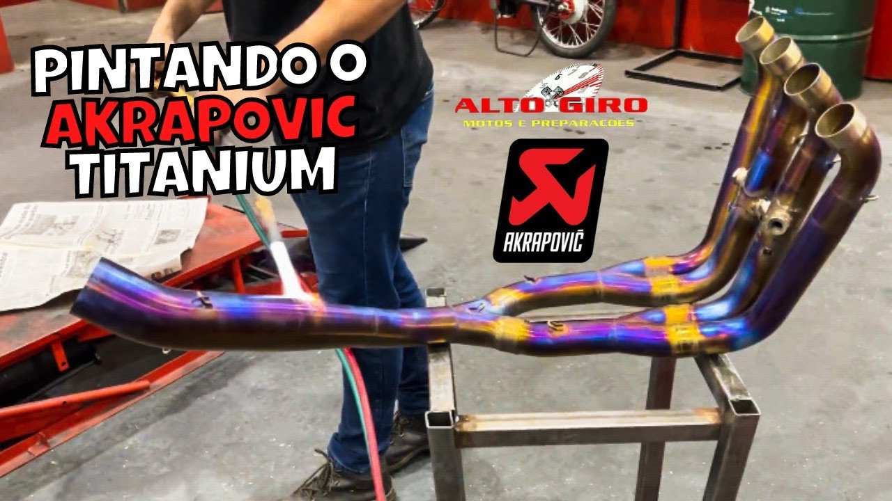 PINTEI MEU ESCAPE AKRAPOVIC TITANIUM!