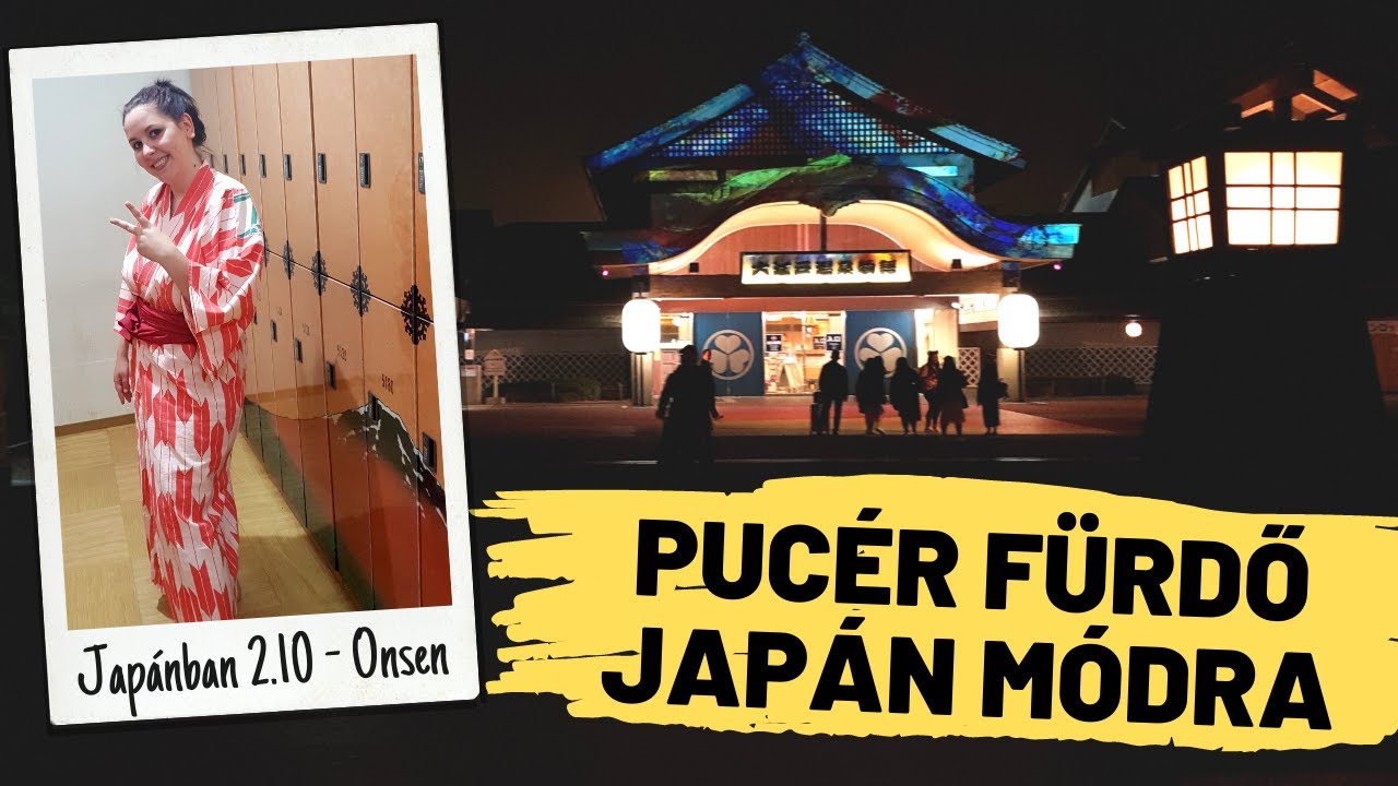 Kipróbáltuk a japán meztelen fürdőzést (onsen) | Odaiba Ōedo-Onsen Monogatari | JapánVlog2/10