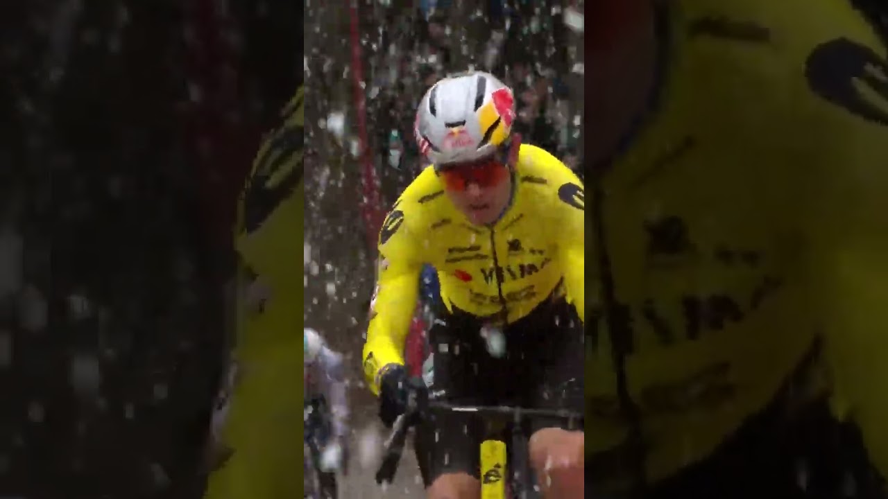 Wout van Aert: Art on Ice ❄️🎨 Pure Cyclocross Mastery