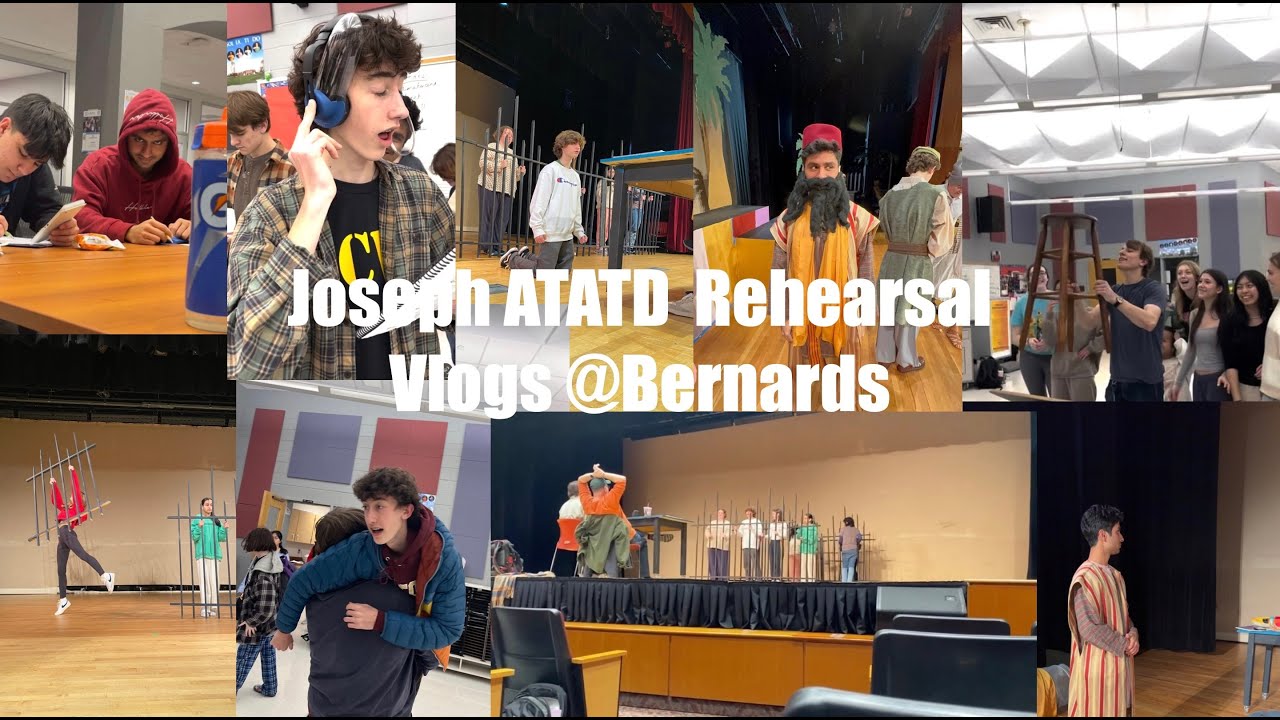 Joseph ATATD Rehearsal Vlogs at Bernards HS