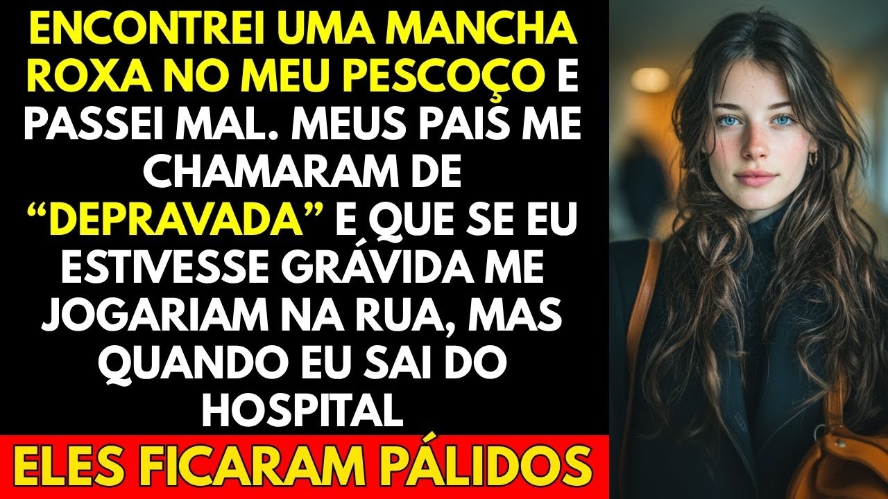 Encontrei Uma Mancha Roxa No Meu Pescoço e Passei Mal  Meus Pais Me Chamaram De “Depravada” e Qu