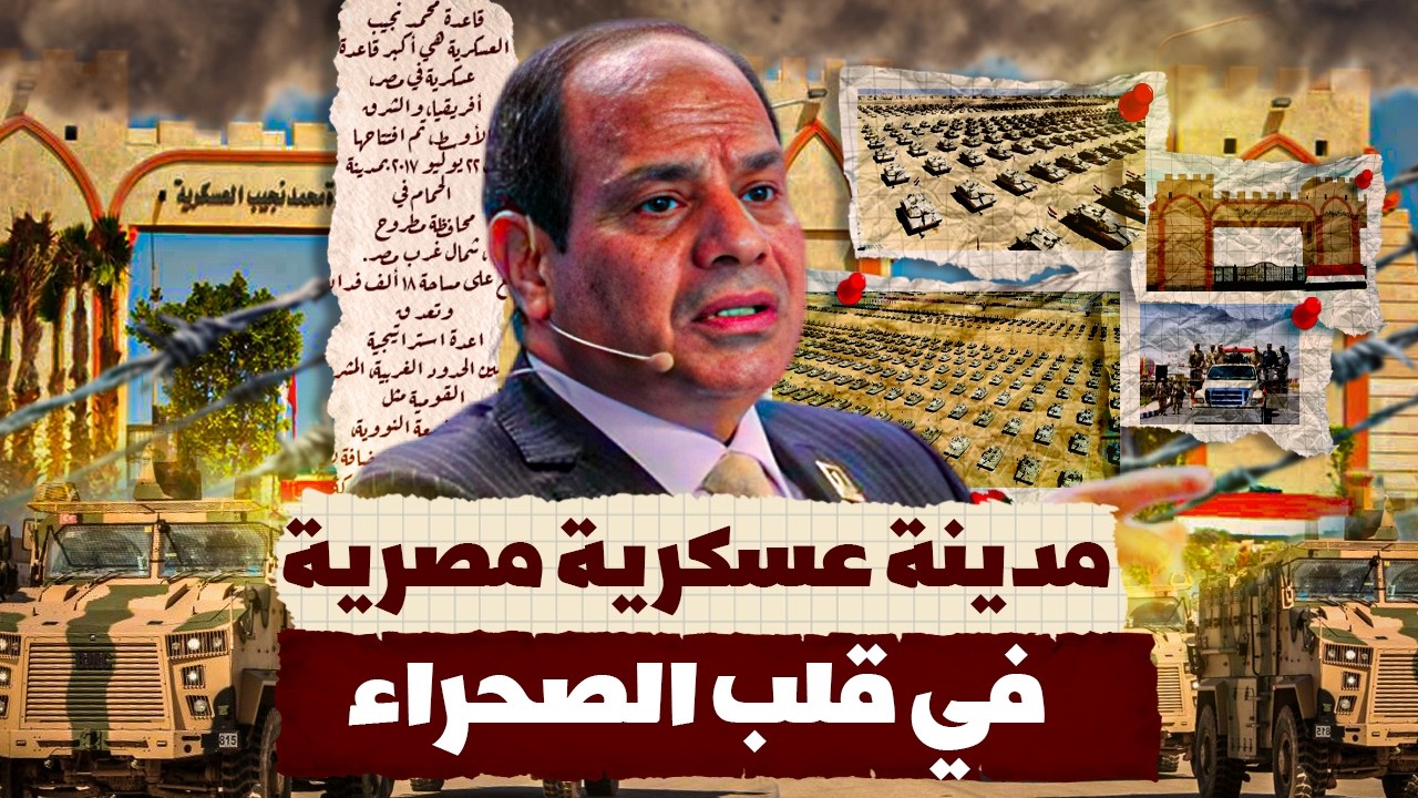 داخل أكبر قاعدة عسكرية في أفريقيا.. ماذا يحدث داخل قاعدة محمد نجيب قرب ليبيا؟