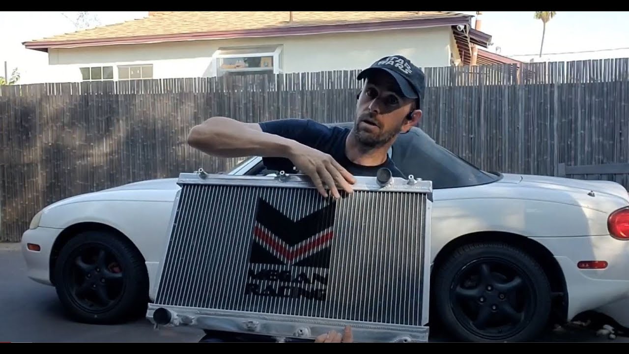 Megan Racing Radiator Swap on my Mazda NB Miata