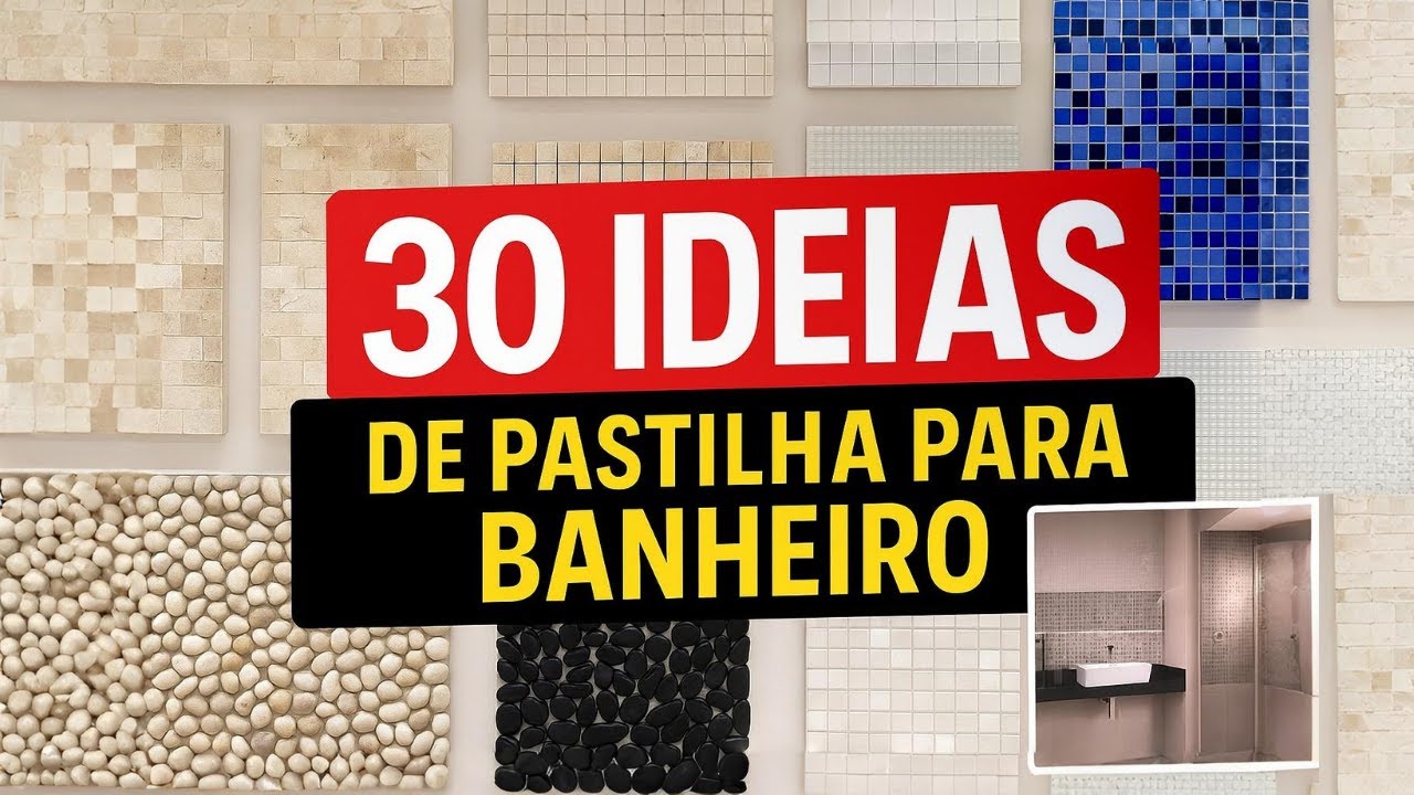 30 IDEIAS DE PASTILHAS PARA BANHEIRO 2025 | Revestimento para banheiro 2025