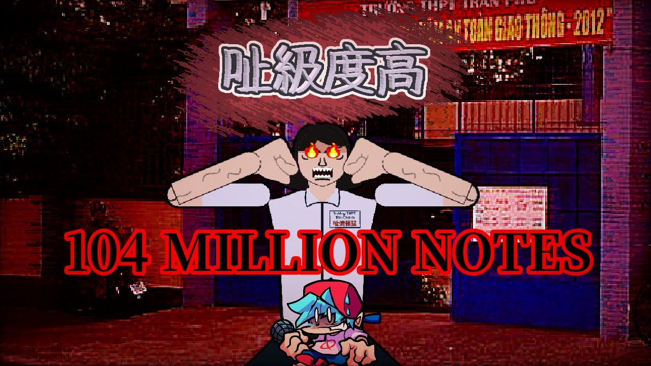 [4K 60FPS] Vs.  ̶𠯽͍̹̿̔͝僥̶͓̊̍̿極̴̈̂̄͝猛̵͌̈̕͠ -  ̶𠯽͍̹̿̔͝級̶̲̊度高̷̽̐͋͋ 【104M NOTES】