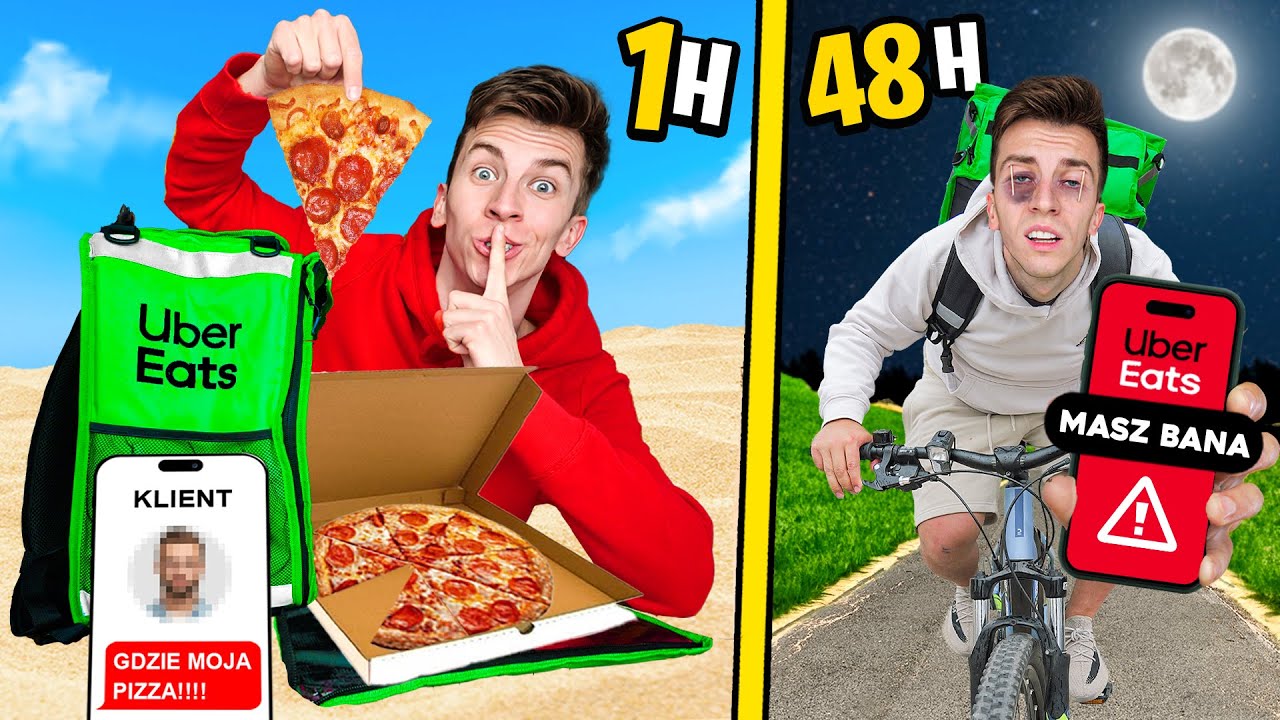 PRZEZ 50H JEM ZAM&Oacute;WIENIA MOICH KLIENT&Oacute;W z UBER EATS