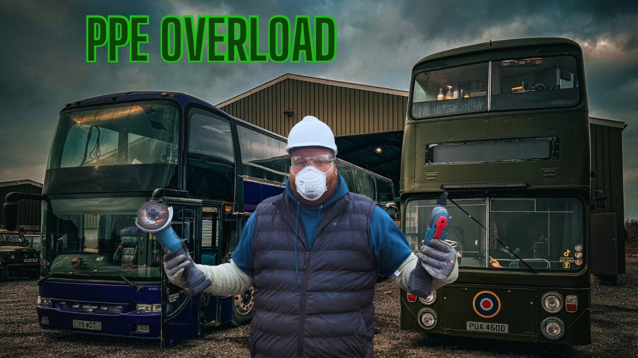 Going PPE Crazy | PSV Glass & Glazing Come To The Rescue 🚨🚌