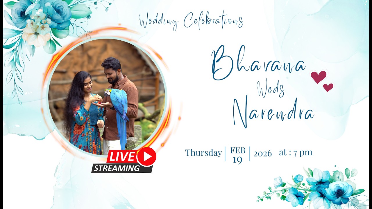 Bhavana weds Narendra