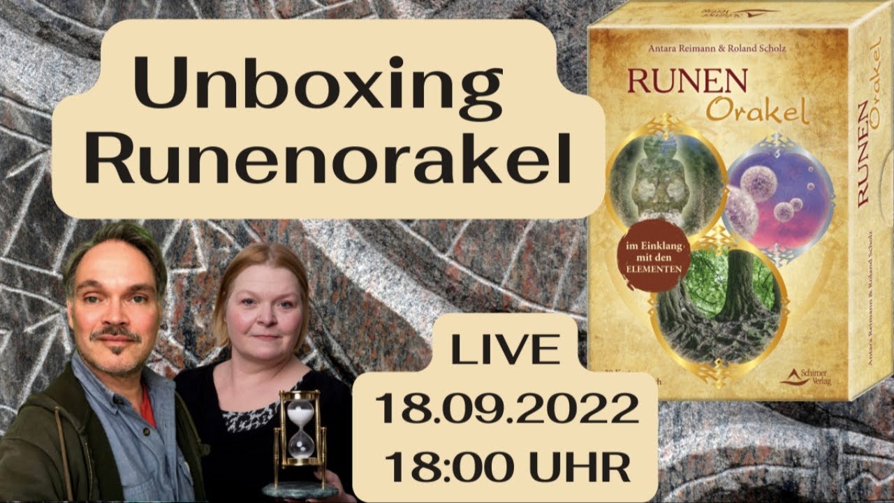 UNBOXING RUNENORAKEL (Werbung): #SCHIRNER #runen