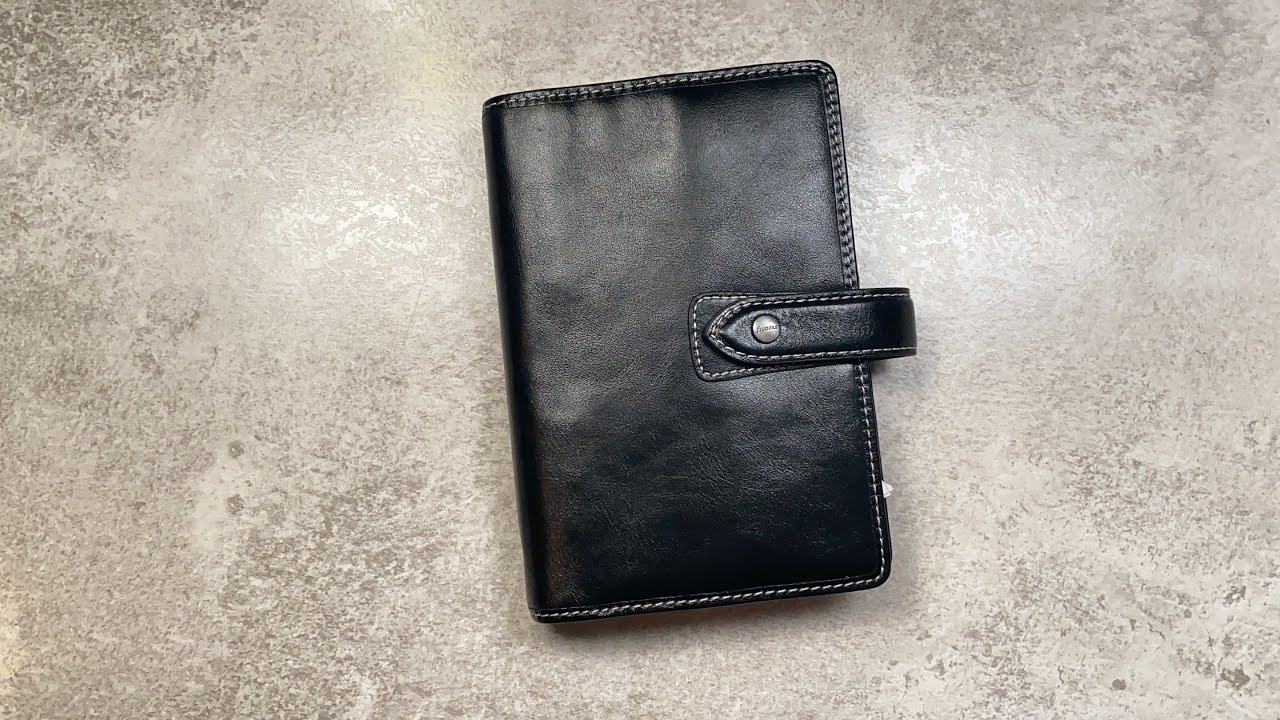 Filofax Unboxing // Personal Black Malden