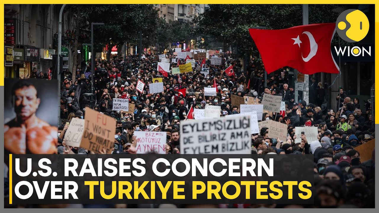 Turkiye Unrest: Over 1,400 Detained Since Istanbul Mayor's Arrest | World News | WION