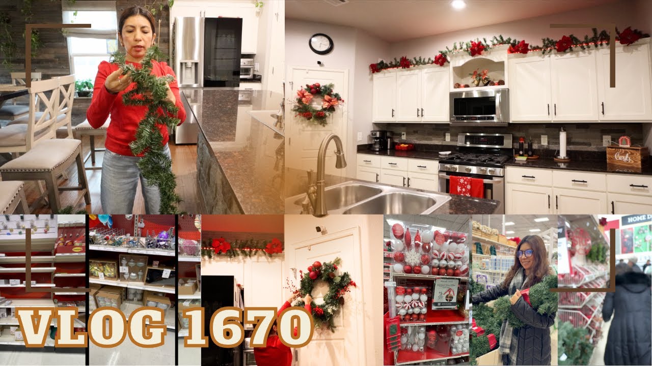 Fui de Shopping con la Sis | Decoracion Navideña de mi Cocina
