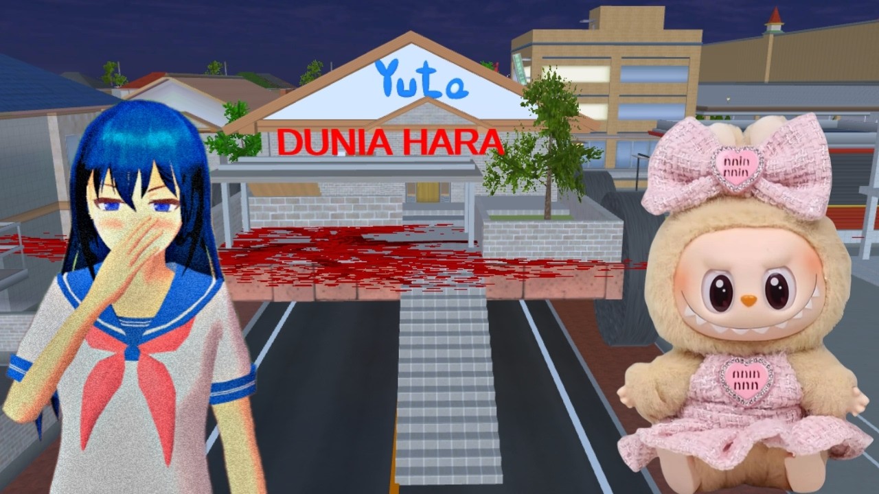 English SAKURA SchoolSimulator : 😍 Excited stream | Playing Solo | Streaming with Turnip